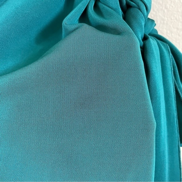 Haute Hippie Halter Wrap Cocktail Mini Dress Emerald Green Size XS - Picture 13 of 13